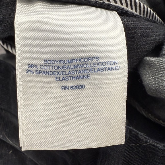 Lands'‎ End Corduroy Pants Men's 36"x32" Black Traditional Fit Stretch Classic - Picture 6 of 8